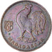 Coin, Madagascar, Franc, 1943, Pretoria, EF(40-45), Bronze, KM:2