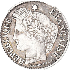 Moneta, Francia, Cérès, 20 Centimes, 1850, Paris, BB, Argento, KM:758.1