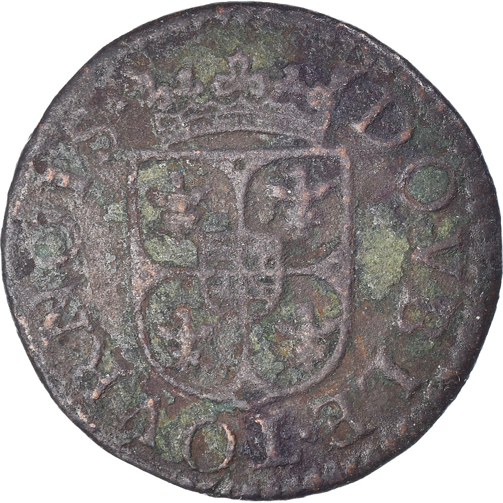 Monnaie, France, Ardennes, Charles Ier de Gonzague, Double Tournois, 1609