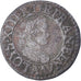 Monnaie, France, Louis XIII, Denier tournois, buste enfantin « petite