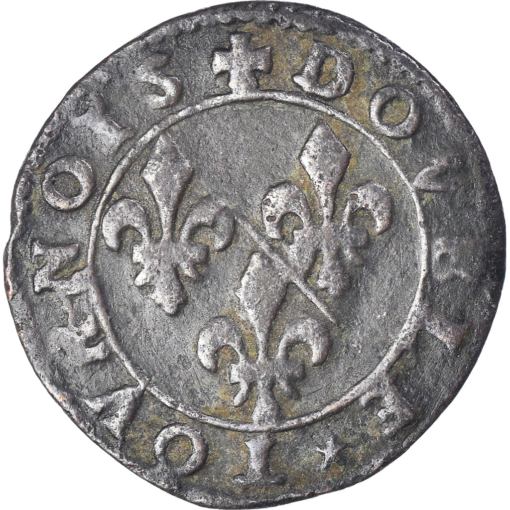 Moeda, França, CHÂTEAU-REGNAULT, François de Bourbon-Conti, Double Tournois