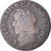 Münze, Frankreich, Louis XIII, Double Tournois, 1643, S, Kupfer, Gadoury:12
