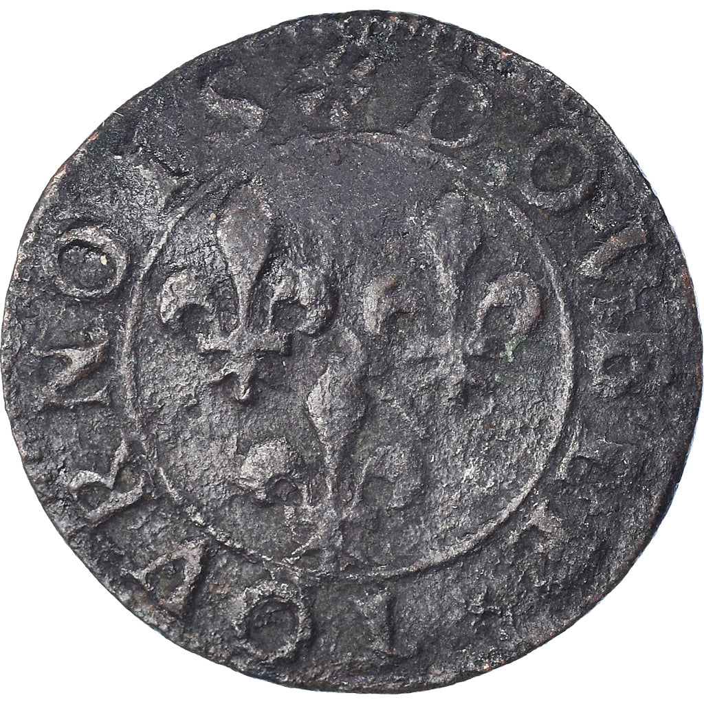 Monnaie, France, François de Bourbon-Conti, Double Tournois, Château-Regnault