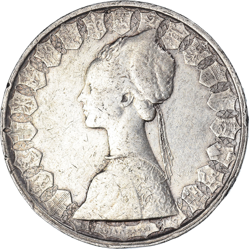 Coin, Italy, 500 Lire, 1960, Rome, EF(40-45), Silver, KM:98