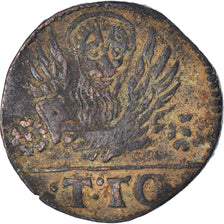 Moneda, Estados italianos, VENICE-CRETE, 10 Tornesi, 2-1/2 Soldini, (1615), BC+