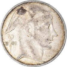 Coin, Belgium, 20 Francs, 20 Frank, 1949, Brussels, VF(30-35), Silver, KM:140.1