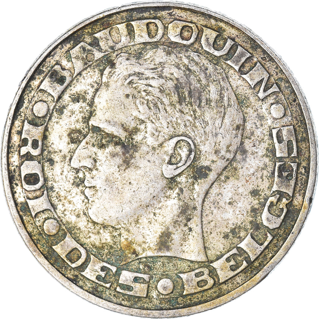 Münze, Belgien, 50 Francs, 50 Frank, 1958, Brussels, S+, Silber, KM:150.1