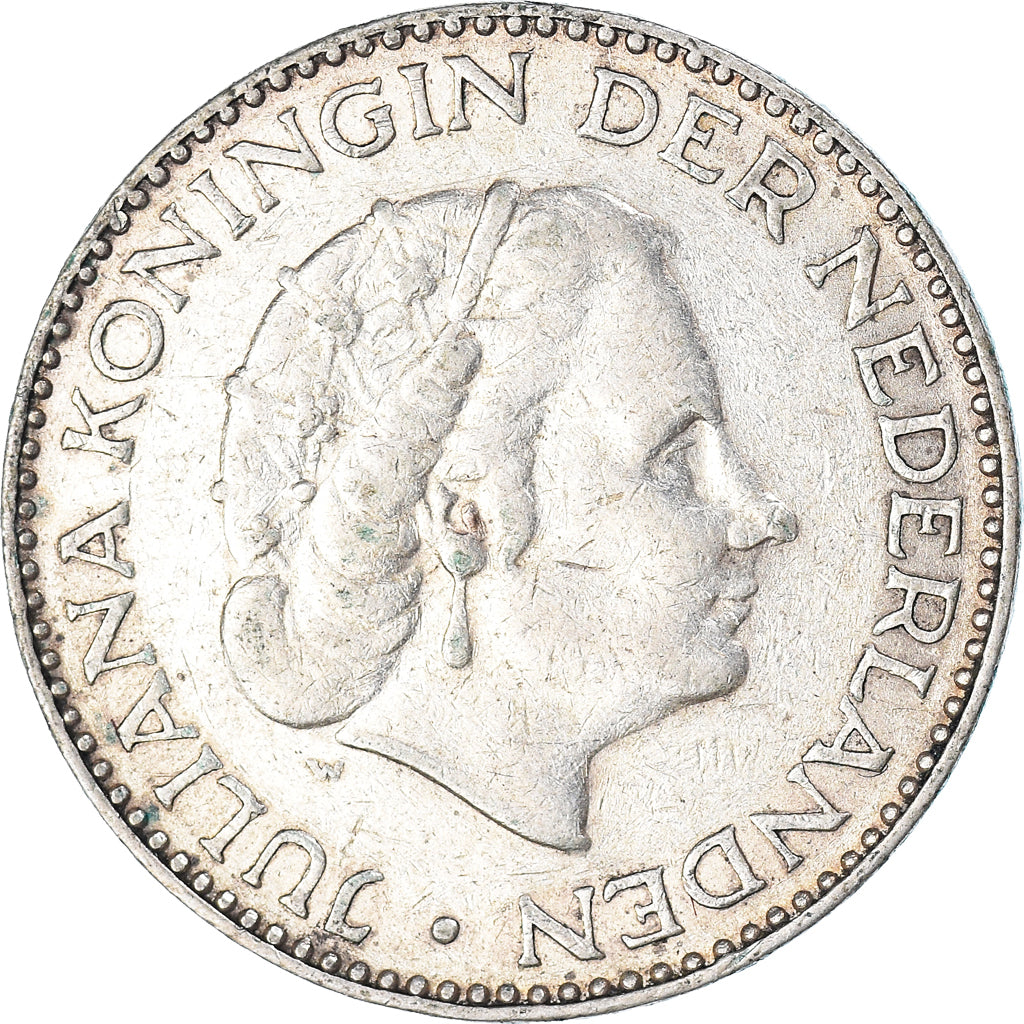 Monnaie, Pays-Bas, Juliana, Gulden, 1954, Utrecht, TTB, Argent, KM:184