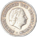 Coin, Netherlands Antilles, Juliana, 1/4 Gulden, 1954, Utrecht, EF(40-45)