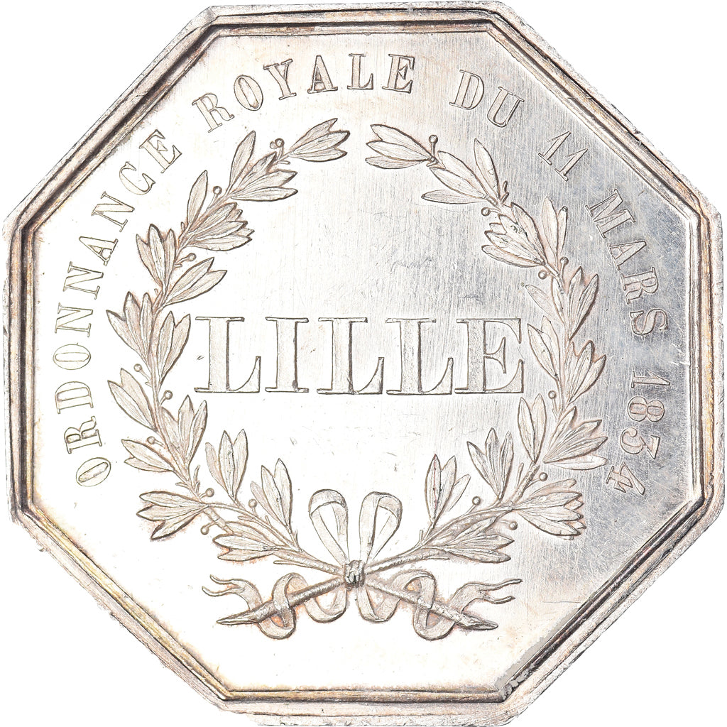 France, Token, Caisse d'épargne et de prévoyance de Lille, 1860, Borrel