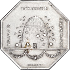 France, Token, caisse d'épargne de Senlis, Cayrard F., MS(60-62), Silver