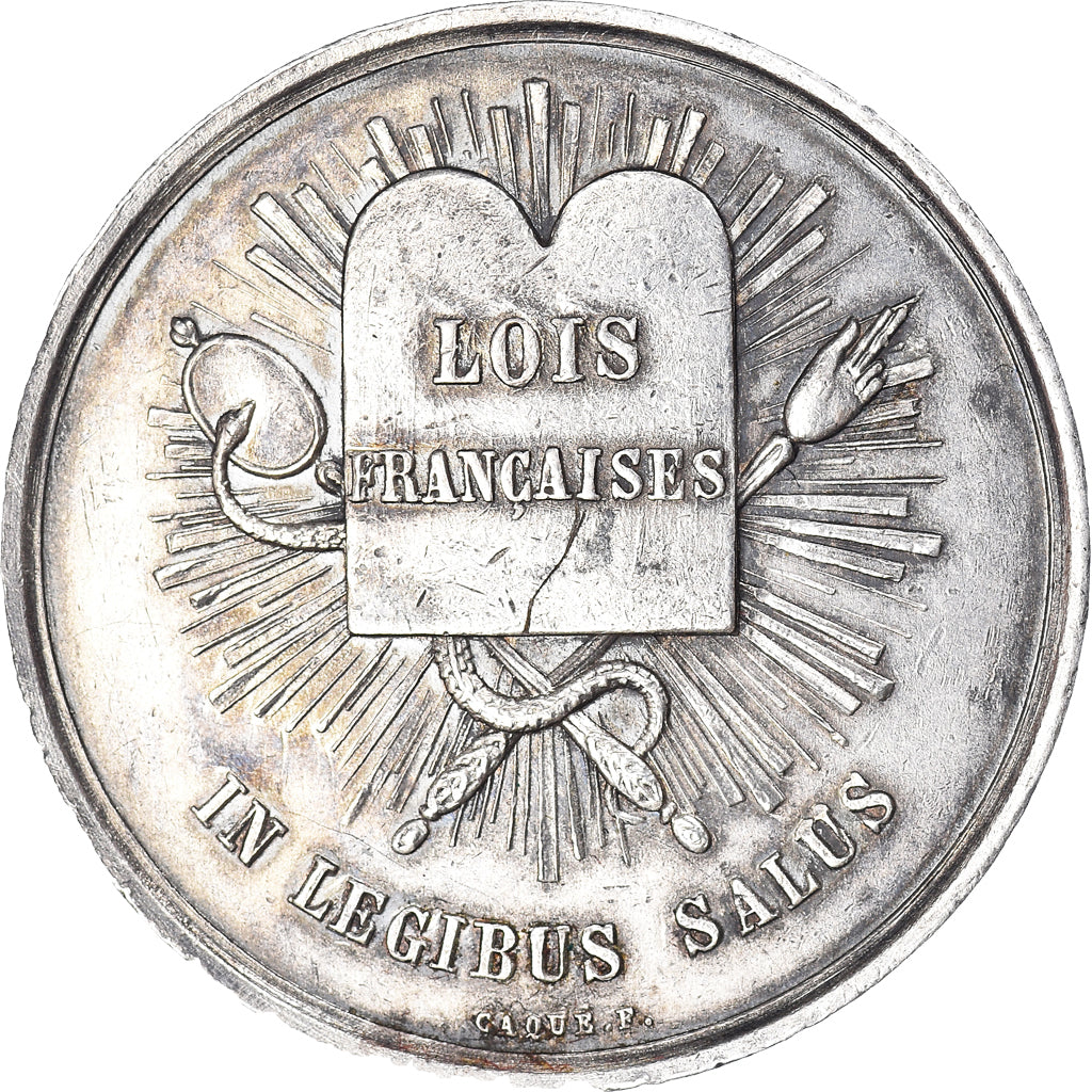 France, Jeton, Droit, Chambre des Avoués de Versailles, Caqué, SUP, Argent