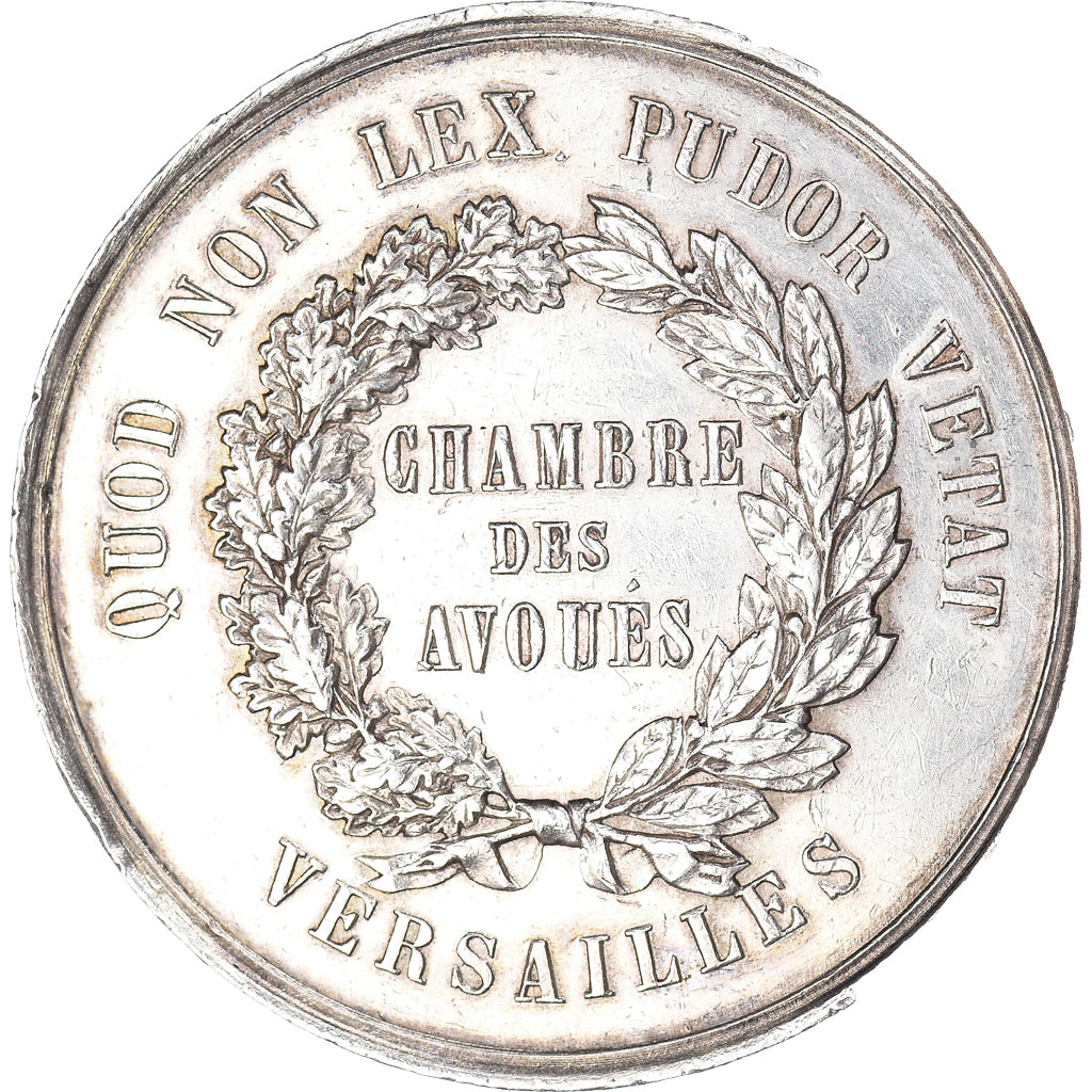 France, Jeton, Droit, Chambre des Avoués de Versailles, Caqué, SUP, Argent