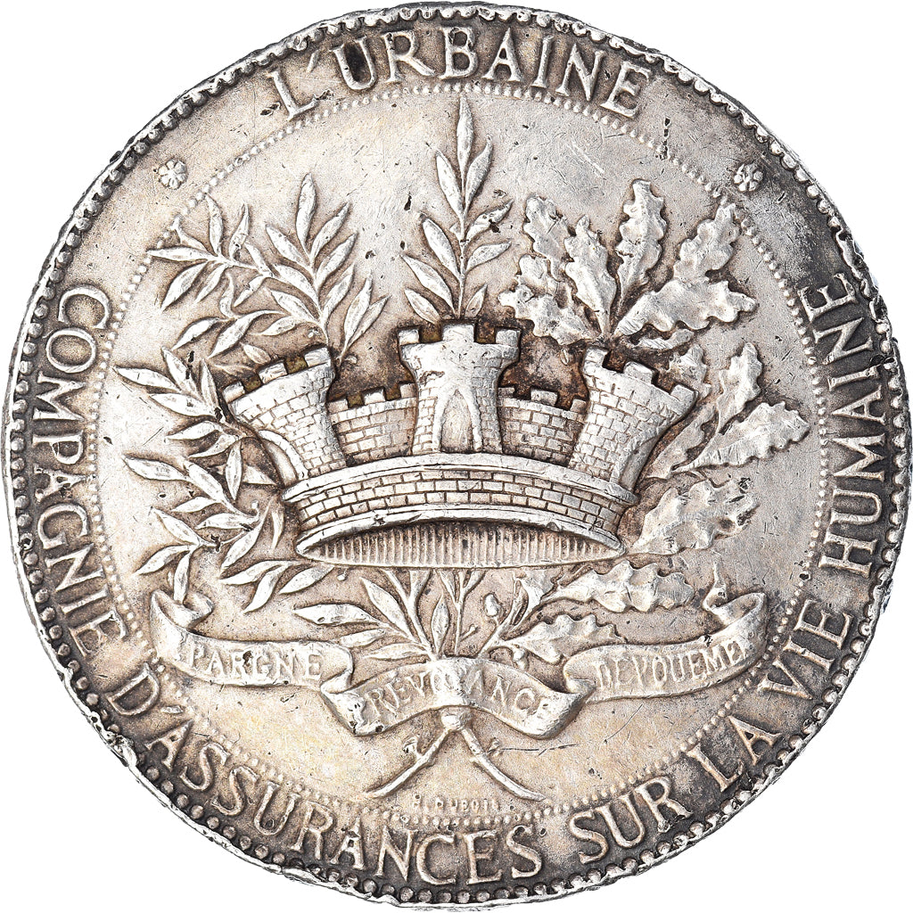 France, Token, L'Urbaine, Compagnie d'Assurance sur la Vie Humaine, Dubois.H