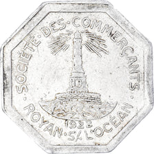 Coin, France, Société des commerçants de Royon sur l'océan, 25 Centimes