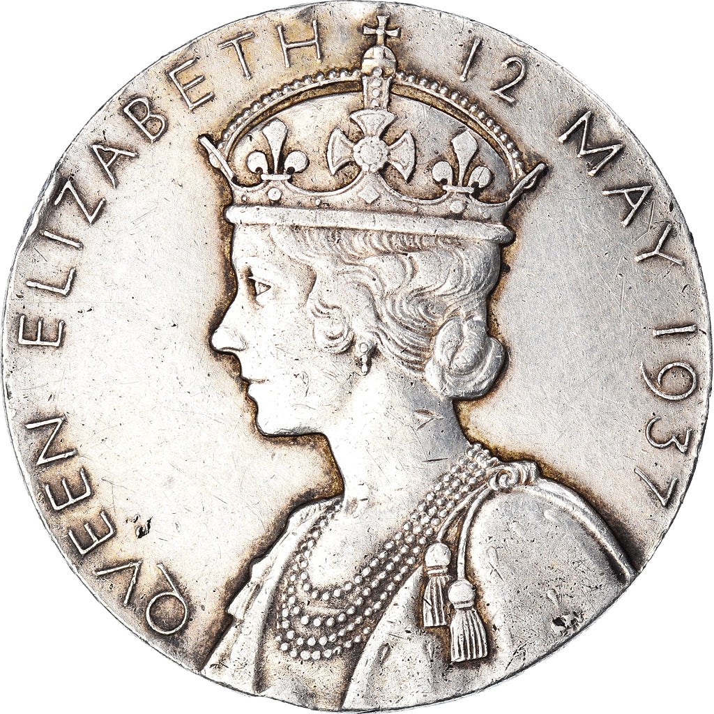 Reino Unido, medalha, Coronation of King Georges VI and Queen Elisabeth, 1937