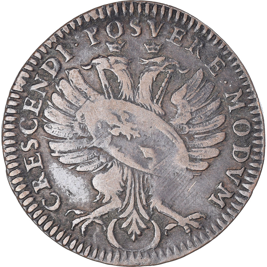 France, Jeton, Louis XIV & Marie-Thérèse d'Espagne, mariage du roi, TB+