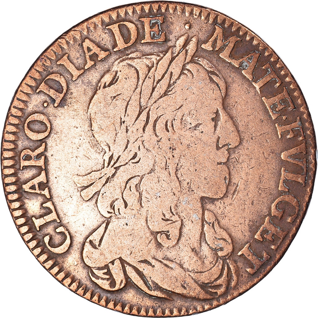France, Token, Louis XIII, Conseil du Roi, VF(30-35), Copper