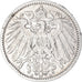 Coin, GERMANY - EMPIRE, Wilhelm II, Mark, 1909, Berlin, EF(40-45), Silver, KM:14