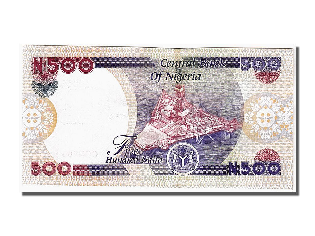 Banknote, Nigeria, 500 Naira, 2012, KM:30i, UNC(65-70)