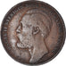 Moneta, Svezia, Oscar II, 5 Öre, 1873, MB+, Bronzo, KM:730