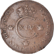 Moneta, Szwecja, Carl XIV Johan, Skilling, 1821, VF(30-35), Miedź, KM:597