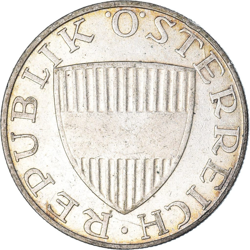 Coin, Austria, 10 Schilling, 1957, Vienna, EF(40-45), Silver, KM:2882