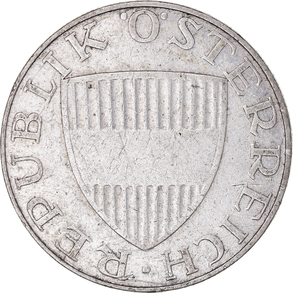 Coin, Austria, 10 Schilling, 1958, Vienna, EF(40-45), Silver, KM:2882