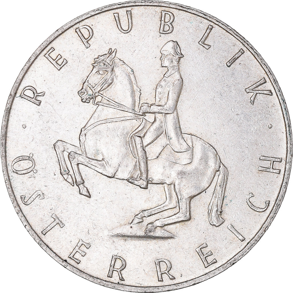 Coin, Austria, 5 Schilling, 1964, Vienna, AU(50-53), Silver, KM:2889