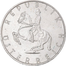 Moneda, Austria, 5 Schilling, 1965, Vienna, EBC, Plata, KM:2889