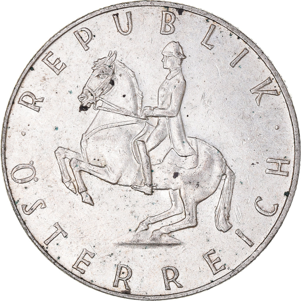 Coin, Austria, 5 Schilling, 1960, Vienna, EF(40-45), Silver, KM:2889
