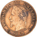 Monnaie, France, Napoleon III, Napoléon III, Centime, 1861, Paris, SUP, Bronze