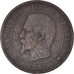 Moeda, França, Napoleon III, Napoléon III, 10 Centimes, 1857, Bordeaux