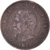 Moneta, Francja, Napoleon III, Napoléon III, 2 Centimes, 1854, Lyon, VF(30-35)