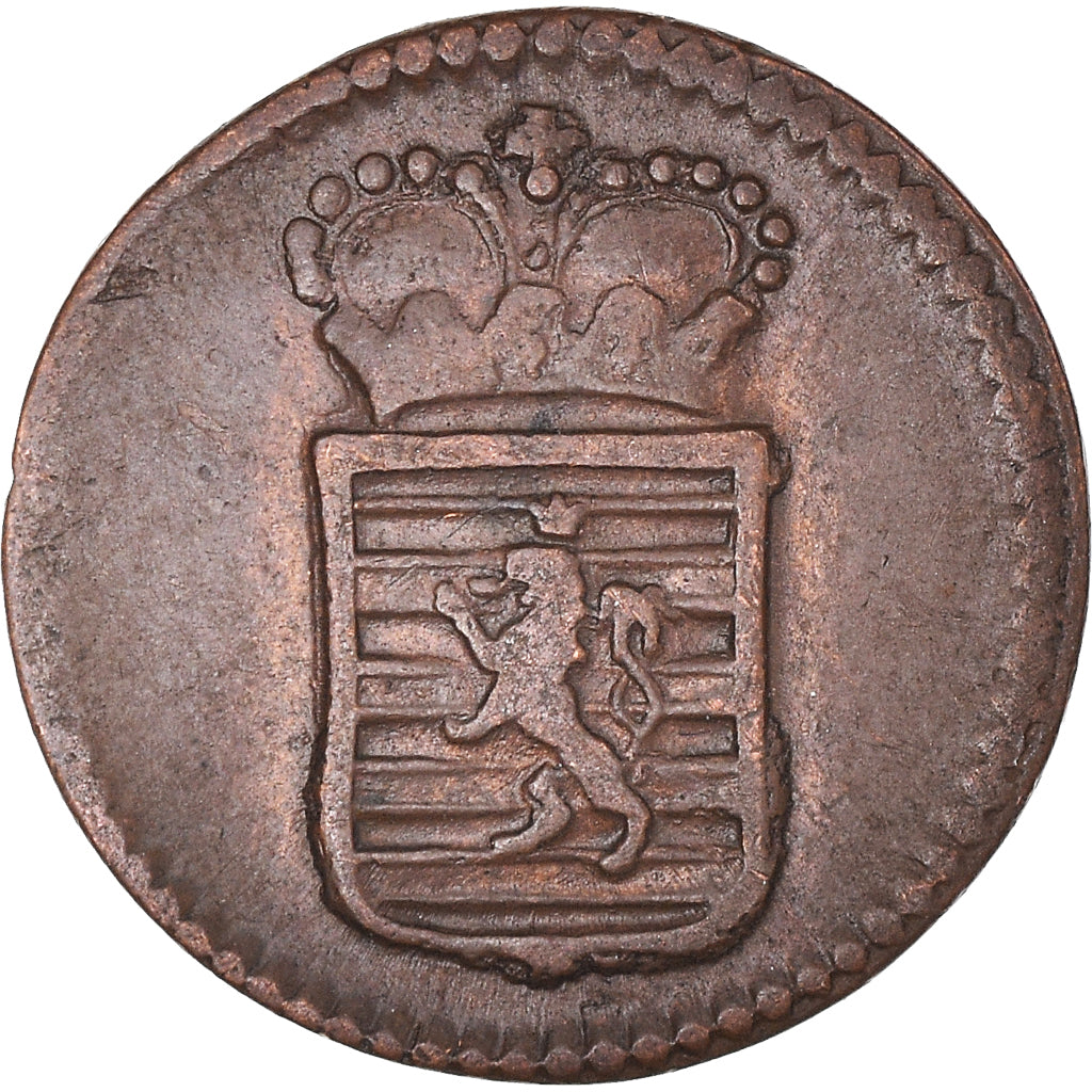 Coin, Luxembourg, Joseph II, 1/2 Liard, 1789, Brussels, VF(30-35), Copper, KM:10