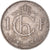Coin, Luxembourg, Charlotte, Franc, 1953, Brussels, EF(40-45), Copper-nickel