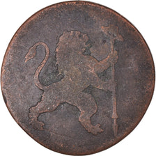 Moneda, PAÍSES BAJOS AUSTRIACOS, Liard, Oord, 1790, Brussels, BC+, Cobre, KM:44