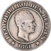 Coin, Belgium, Leopold I, 20 Centimes, 1861, Brussels, VF(30-35), Copper-nickel