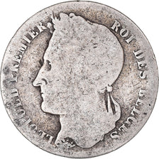 Coin, Belgium, Leopold I, 1/2 Franc, 1835, Brussels, F(12-15), Silver, KM:6