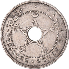 Coin, Belgian Congo, Albert I, 5 Centimes, 1911, EF(40-45), Copper-nickel, KM:17