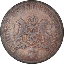 Münze, Haiti, 2 Centimes, 1850, SS, Kupfer, KM:36