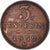 Moneda, Estados italianos, LOMBARDY-VENETIA, Franz Joseph I, 3 Centesimi, 1852