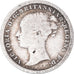 Coin, Great Britain, Victoria, 3 Pence, 1872, VF(20-25), Silver, KM:730