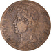 Moneta, Colonie francesi, Charles X, 10 Centimes, 1825, Paris, MB+, Bronzo