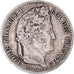 Moeda, França, Louis-Philippe, 1/4 Franc, 1841, Paris, VF(30-35), Prata