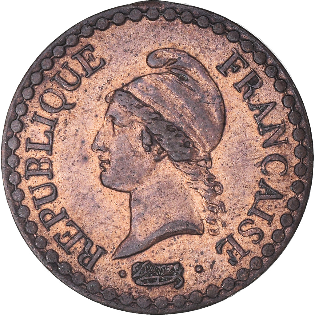 Coin, France, Dupré, Centime, 1851, Paris, AU(50-53), Bronze, KM:754