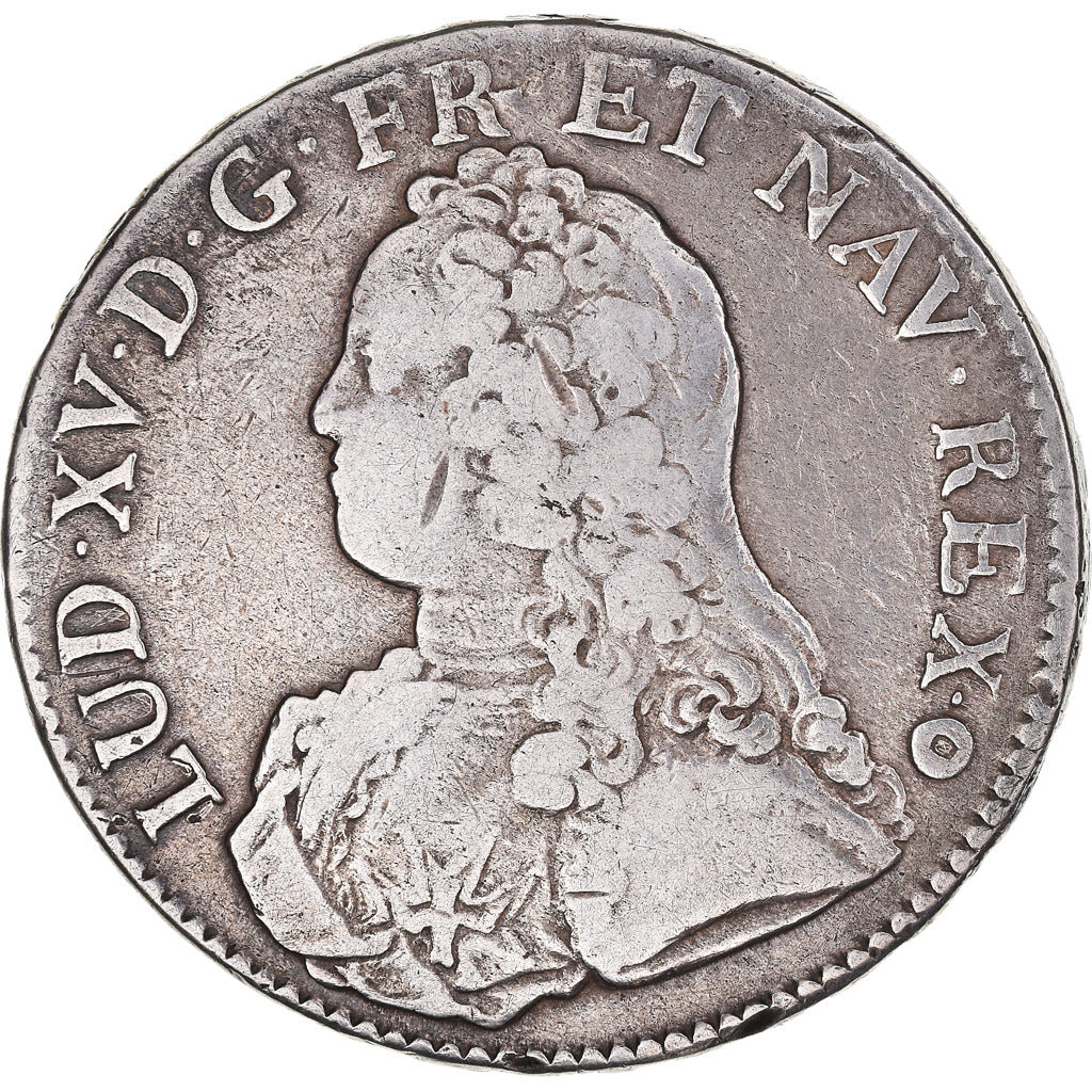 Monnaie, France, Louis XV, Écu aux branches d'olivier, Ecu, 1726, Lille, TB+