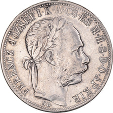 Coin, Hungary, Franz Joseph I, Forint, 1887, Kremnitz, EF(40-45), Silver, KM:469