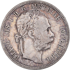 Münze, Österreich, Franz Joseph I, Florin, 1878, Vienna, S+, Silber, KM:2222