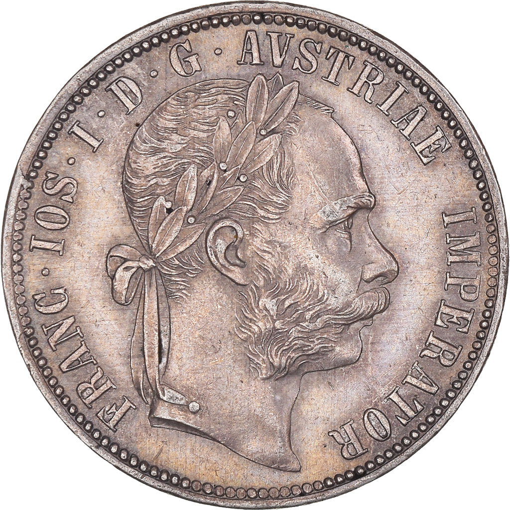Moneta, Austria, Franz Joseph I, Florin, 1884, Vienna, BB+, Argento, KM:2222